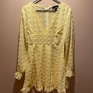 forever 21 yellow dress